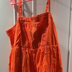 Orange Torrid maxi dress